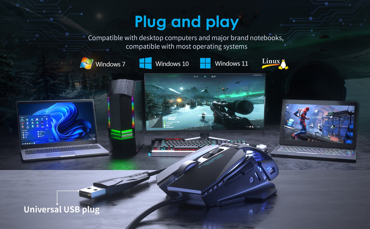 CYD C300 RGB Gaming Mouse Driver Download cydcharger