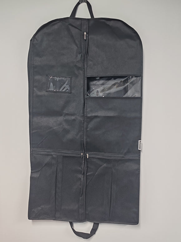 Helvoxion 43 Inch Garment Bag, Suit Carrier, Bi Fold Garment Bag; lightweight