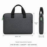 CYD Neoprene Laptop Sleeve for Work, School, Commuting and Travel Storage