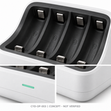 CYD Battery Charger for Compatible Personal Electronic Devices and Rechargeable Batteries