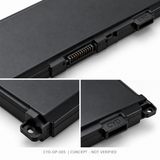 CYD Laptop Battery Pack for Compatible Notebook Computers and Portable Work Setups
