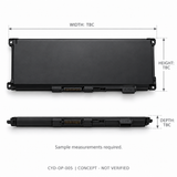 CYD Laptop Battery Pack for Compatible Notebook Computers and Portable Work Setups
