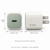 CYD Mobile Phone Charger for Compatible Smartphones and Everyday Charging