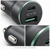 CYD Car Phone Charger for Compatible Smartphones and In-Vehicle Charging