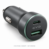 CYD Car Phone Charger for Compatible Smartphones and In-Vehicle Charging