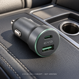 CYD Car Phone Charger for Compatible Smartphones and In-Vehicle Charging