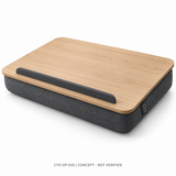 CYD Cushioned Laptop Lap Desk for Sofa, Bed, Home Office and Study Use