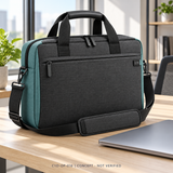 CYD Rolling Laptop Case for Business Travel, Commuting and Mobile Work