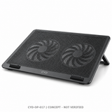 CYD Laptop Cooling Pad for Compatible Notebook Computers and Desk Setups
