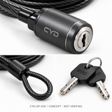 CYD Laptop Security Lock for Compatible Notebook Computers and Shared Workspaces