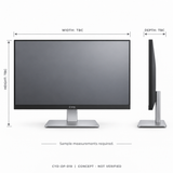 CYD LCD Computer Monitor for Home Office, Study and Everyday Desktop Setups