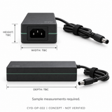 CYD Computer Power Adapter for Compatible Laptops, Monitors and Desktop Accessories