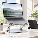 CYD Laptop and Tablet Stand for Desk, Home Office, Study and Video Calls