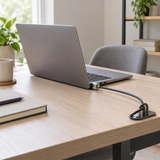 CYD anti-theft laptop cable lock concept in a neutral office setting
