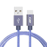 CYD Type C Charger 10 ft, USB C Cable Fast Charger Compatible with Galaxy S10, Nylon Braided Long USB C Charger Cord